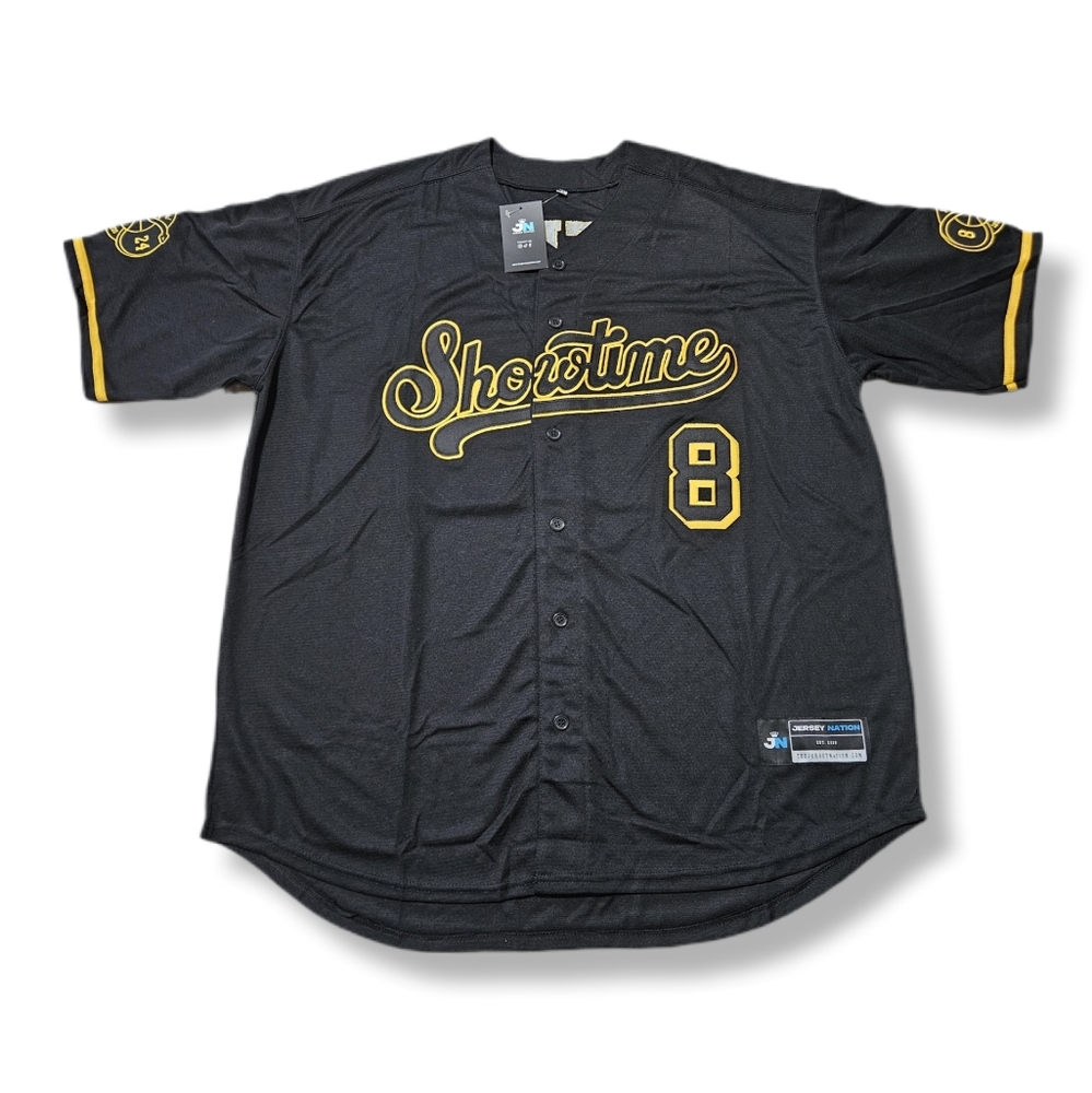 Mens NWT 3XL Showtime Legend #8 #24 Baseball Jersey